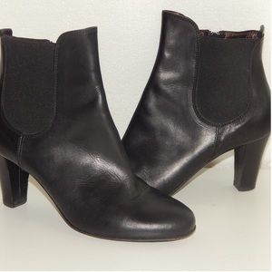 AGL Gorgeous Calfskin Leather Booties